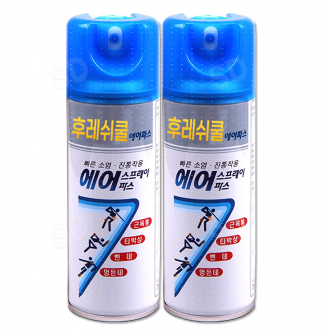 일명제약 후레쉬 에어 스프레이파스 200ml 근육통 타박상 삔데 멍든데 의약외품, 2개, 1개입