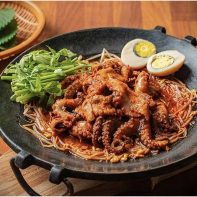 캠핑간쭈꾸미 캠핑요리 술안주 쭈꾸미 밀키트 간편쭈꾸미 매운쭈꾸미, 1개, 500g