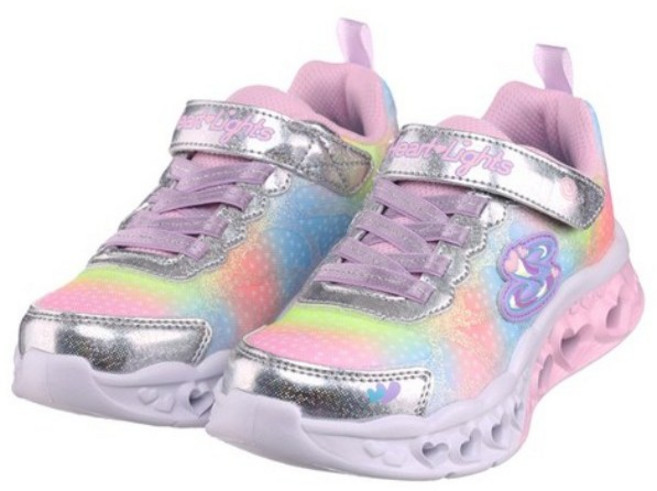 스케쳐스 여아용 플루터 하트 라이트 운동화 SK0GLCDX121