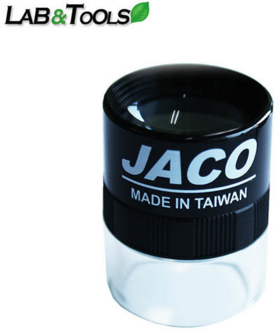 랩앤툴스 휴대용 루페 JA-G010 확대경 돋보기 루빼 LUPE, 1개