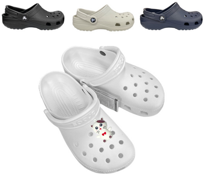 크록스 클래식 클로그 10001 [크록스 정품]도나토르 고양이 악세사리 포함 당일발송