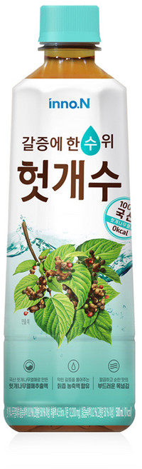 헛개수 차 음료, 340ml, 60개