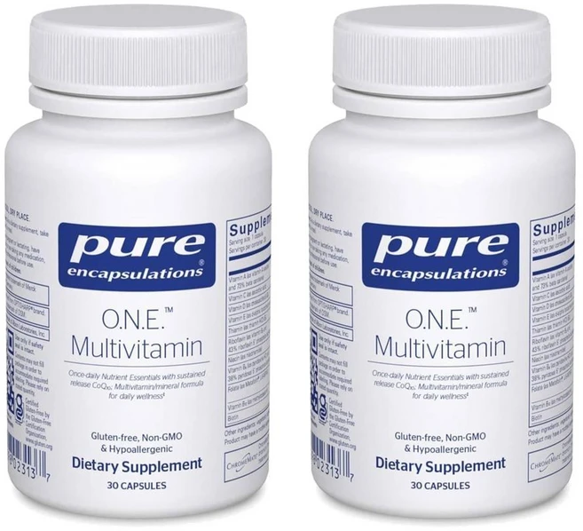Pure Encapsulations 퓨어인캡슐레이션 O.N.E. Multivitamin 원 멀티비타민, 30정, 2개 - 쿠팡