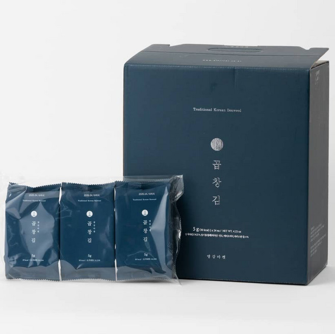앵강마켓 도시락 곱창김 선물세트 5g X 24봉