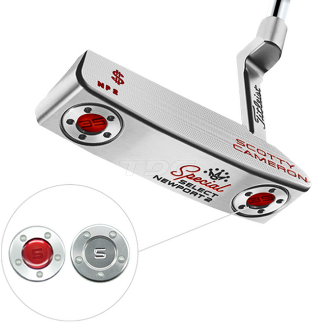 [스카티카메론] 스카티카메론 퍼터 무게추[세트], 40g, 레드(렌치+무게추)