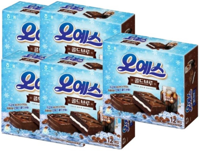 오예스 콜드브루 12p, 384g, 5개