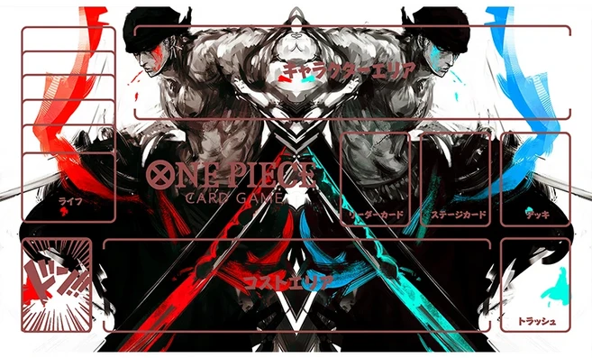 쿠쿠스토어 OPCG 원피스 Luffy Nami Shanks Uta Anime Playmat 트레이딩 카드 게임 매트 테이블 00x350mm-O, 04 3