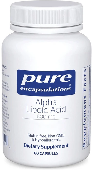 퓨어 인캡슐레이션 알파 리포익 애시드 600mg, 60정, 1개 - 쿠팡