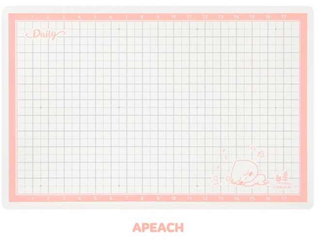 아트박스/카카오프렌즈 카카오프렌즈 KF 데일리 커팅 매트 S, 어피치, 1개