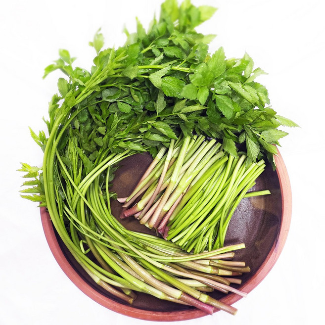 [산지직송] 경북 청도 미나리 200g+200g 오늘 아침 갓 수확한 싱싱함, 2개, 200g