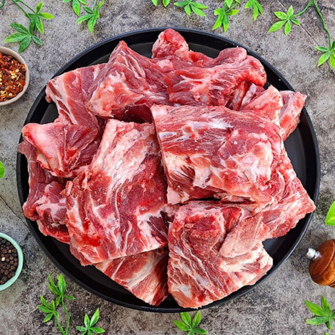 미국산 목뼈 감자탕 해장국 10cm~13cm 10kg, 1개