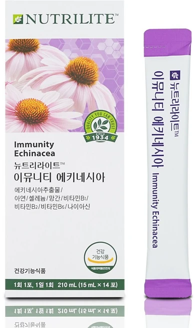 암웨이 이뮤니티 에키네시아 14포, 1개, 210ml - 쿠팡