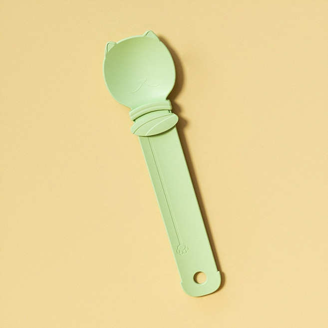 PH 고양이 간식용 스푼 추르짜개 디스펜서 5023 25cm, 1개, 그린