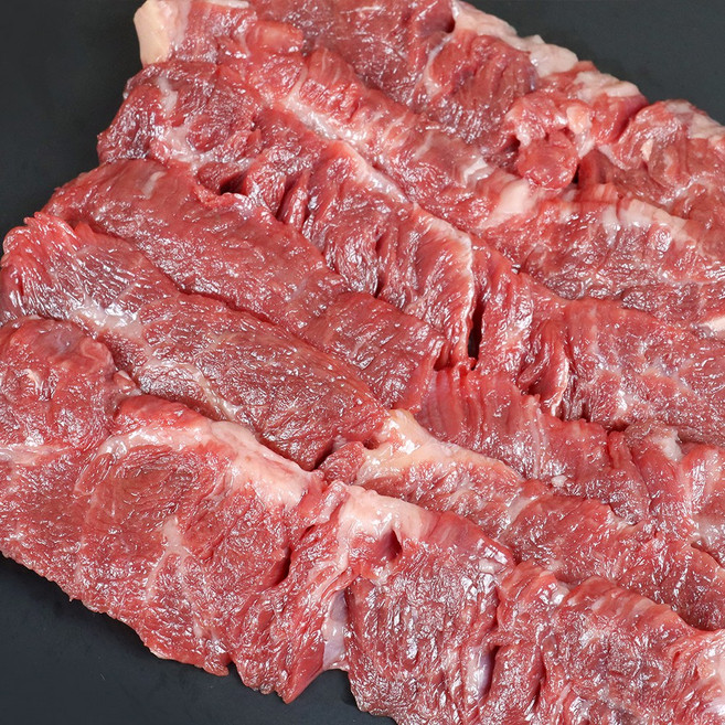 자연순수 국내산 정육점 직송 국내산 한우 1등급 업진살 200g 신선하고 풍미 깊은 프리미엄 한우, 1개