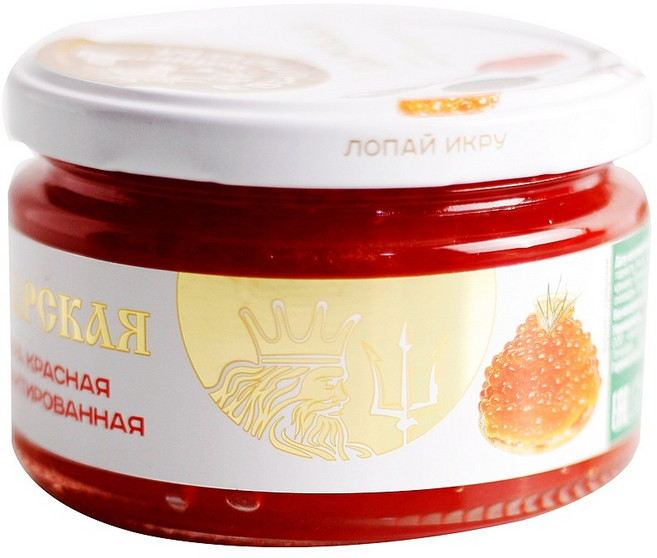 OKYAIOS 러시아 철갑상어 캐비어 맛도 좋고 영양도 건강하다, 4개, 220g