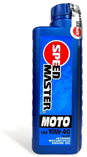 油工廠 SPEED MASTER MOTO 10W40 機車引擎潤滑油 機油 公司貨 1L, 1個