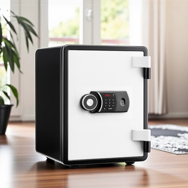 선일금고 루셀 NEW YES-031DF 블랙화이트 친절한 음성안내지문인식 디지털 내화금고 집들이선물, 2층이상(엘레베이터O),블랙,None,None