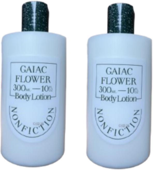 논픽션 가이악플라워 바디로션, 2개, 300ml