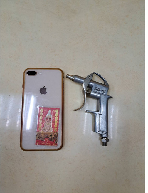台灣製造 無油式空壓機 鋼彈模型美甲噴漆噴槍無油靜音, 1個, 銀色,三聯統編/發票外加5%, 銀色