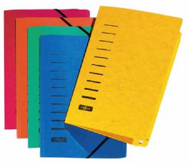 듀라블 X밴드종이화일(24007-05/A4/노랑), 단품, 단품