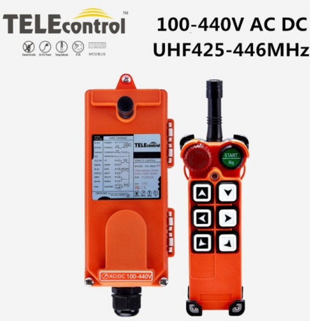 12V 24V 36V 48V 110V 220V 380V AC/DC 산업용 무선 라디오 원격 제어 UTING TELEcontrol 텔레크레인 F21-E, 05 380V AC 50-60HZ, 01 빠른  Mainland