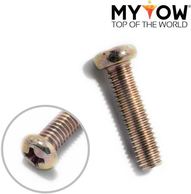 둥근머리 머신 볼트 4mm 십자 스크류 나사 PH형 피스, 쿠팡업 4X25mm, 1개