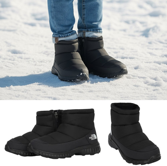 노스페이스 키즈 겨울 방한화 방한부츠 아동 부츠 부띠 쇼트