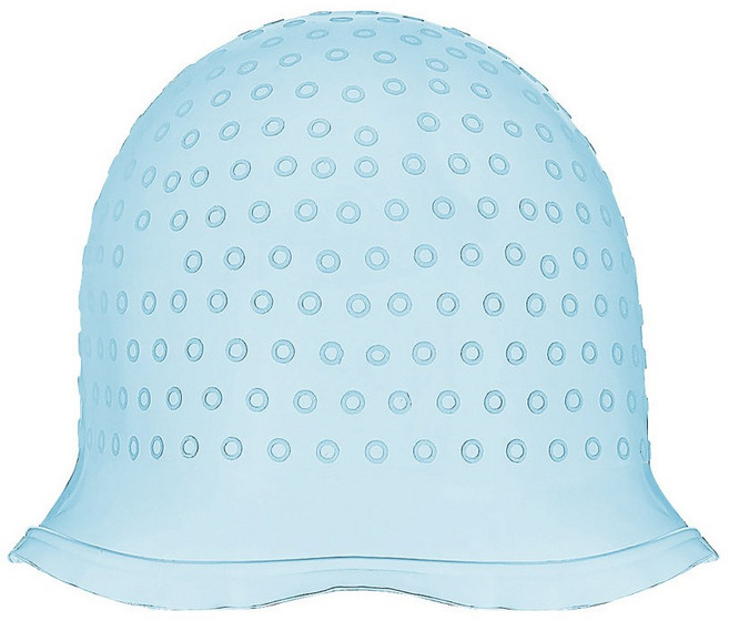 다다올 헤어칼라 매직캡 브릿지 부분염색 탈색 헤어캡, 블루