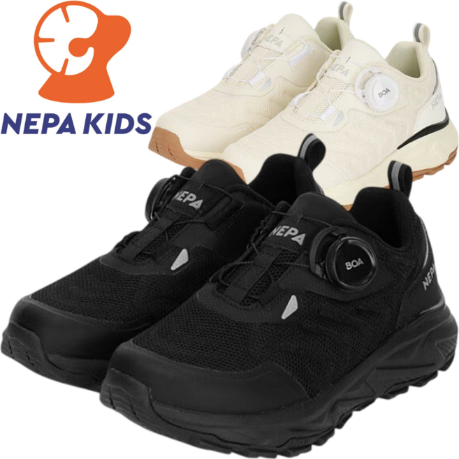 [매장발송] 네파키즈 남여공용 운동화 쿠셔닝 미끄럼방지 보아 다이얼 티그레 슈즈