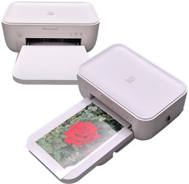 포토프린터 사진프린터 핸드폰사진인화 핸드폰사진인쇄 HPRT CP4100<국내배송>, 본체(인화지20장포함)