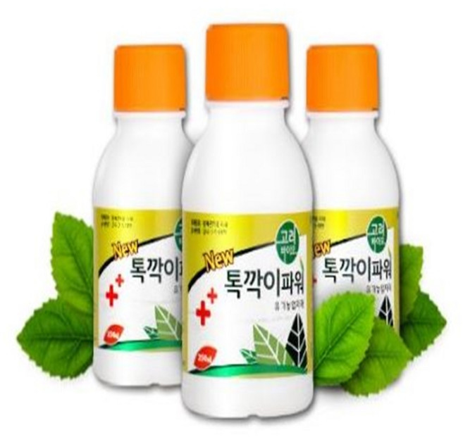 뉴 톡깍이파워 250ml 톡토기 깍지벌레 진딧물 응애 퇴치 약 고추 배추 데리스효과, 1개
