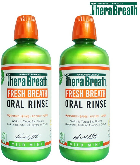 테라브레스 마일드 민트 가글 1000ml x2개, 2개, 1L