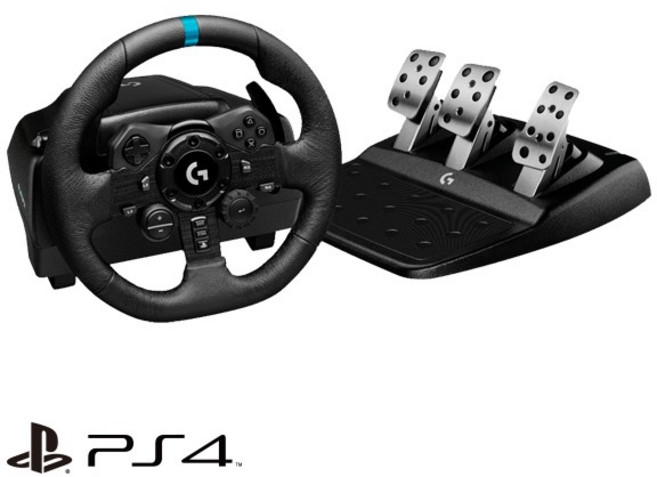 [로지텍] G923 트루포스 레이싱휠 PS4 PC, 1개, 단품
