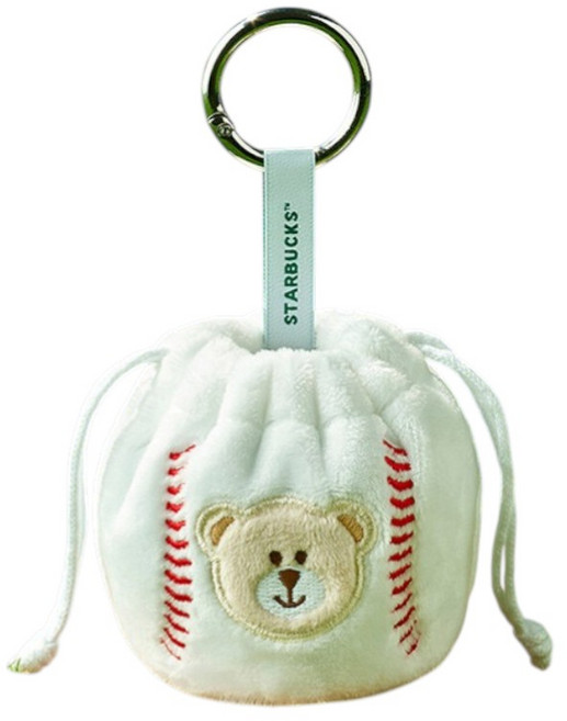 스타벅스 야구 복조리 키링, 1개
