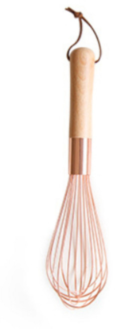 나무 손잡이 스테인레스 스틸 수동 계란 비터 가구 로즈 골드 크림 헤어 주방 베이킹 도구 블렌더 계란 비터 (DQ20), 큰 로즈골드 휘젓기 DQ25, 1개