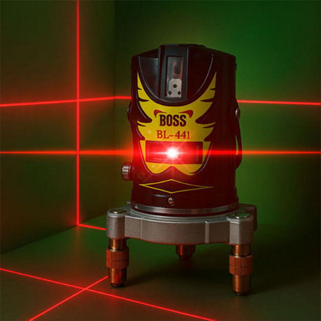 BOSS 레이저레벨기 7라인 4V3H 전용케이스 포함