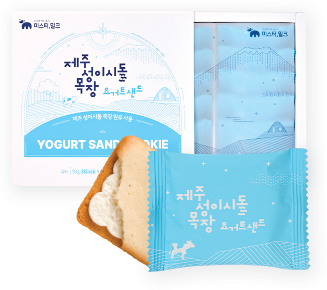 [본사직영] 제주 성이시돌 목장 요거트샌드, 1개, 90g