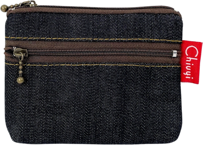 Chiuyi 雙拉鍊零錢包