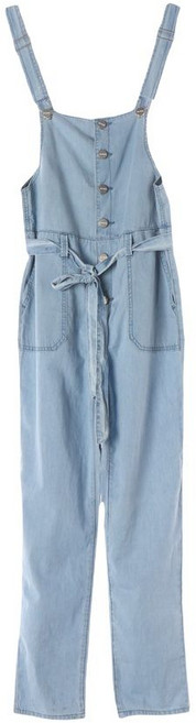 게스 (WOMEN - S) [미사용품 리테일가 : 17만원] 코튼 데님 점프수트