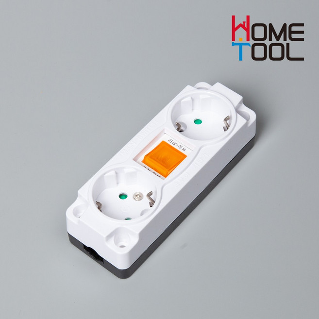 일신 전기 노출 콘센트 접지 플러그 교체, [일신]과부하차단 노출콘센트 2구, 1개