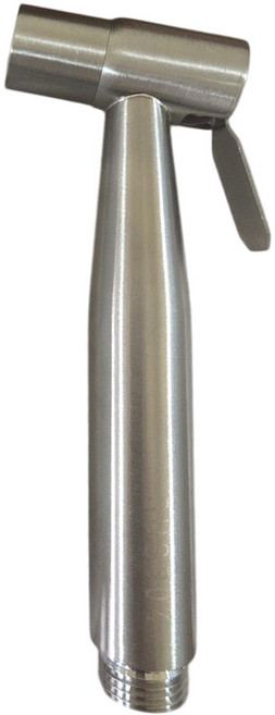 DIY合作社 304不鏽鋼噴槍 馬桶沖洗器 衛浴清潔增壓噴槍, 升級新尺寸15cm, 1個