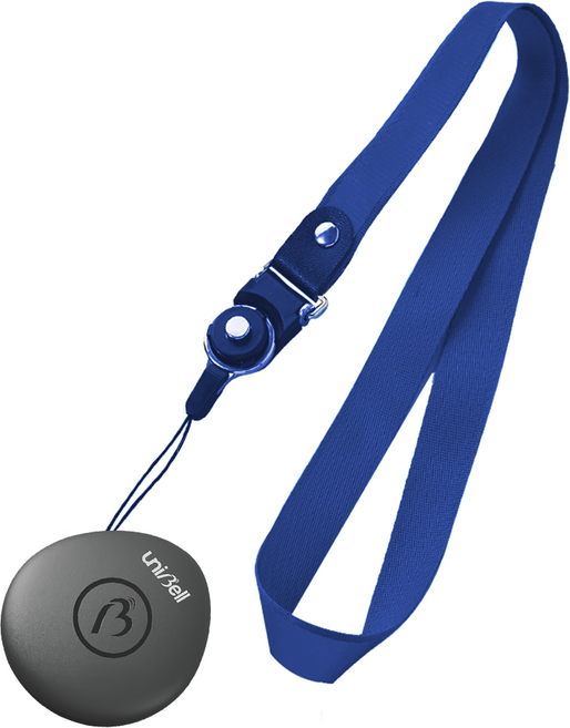 유니벨 목걸이 무선 호출벨 단품, 그레이, 1개