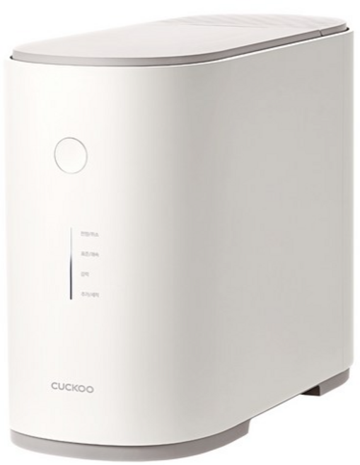 쿠쿠 에코웨일 건조분쇄 음식물처리기 가정용, CFD-ENL201DCGW, (2L 대용량/원터치자동세척) 화이트