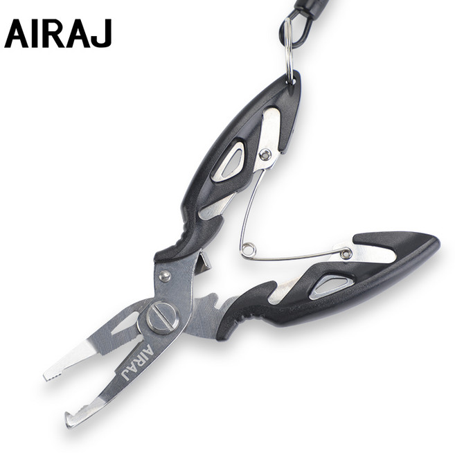 AIRAJ 티타늄 펜치 미끄럼 방지 손잡이 고경도 금속 견고 내구성 다용도 수리 공구, 1개