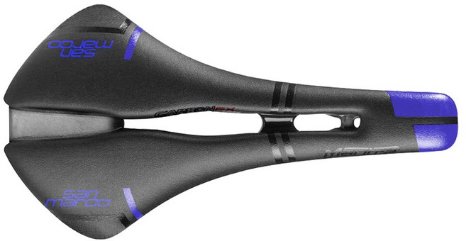 남성 위한 편안한 시트 와이드 자전거 14 탄소 도로 7MM 사이클링 TT 부품 9MM 만트라 안장, 파란, 1개