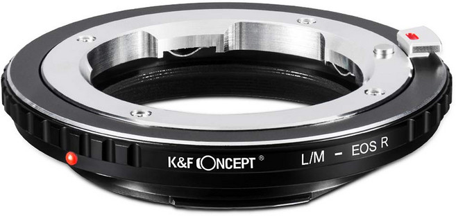 K&F Concept KF-LMRF M 렌즈 마운트 어댑터 (라이카 마운트 렌즈 → 캐논│RF