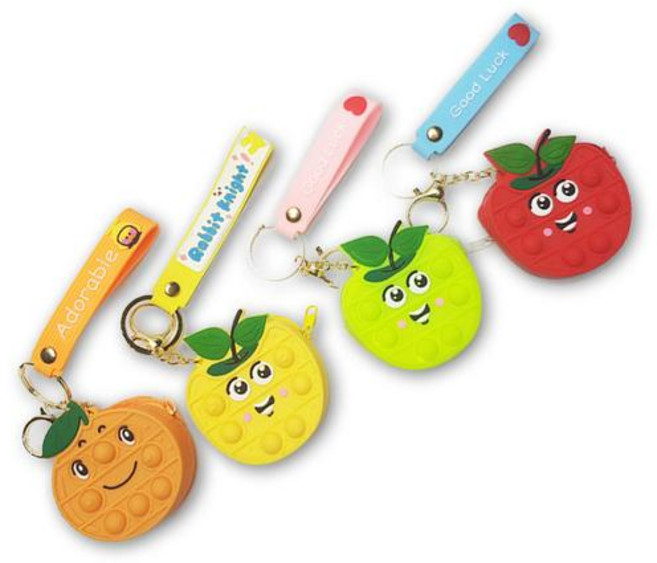 5000 과일 팝잇 동전지갑 푸시팝