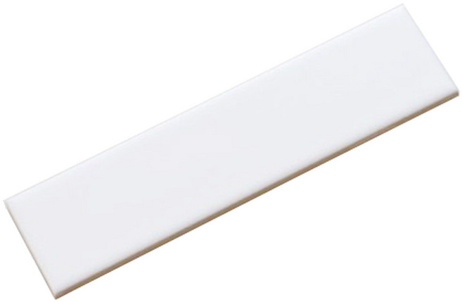 직사각 벽 타일 주방 욕실 현관 도기질 50X200, 50개, 화이트 유광
