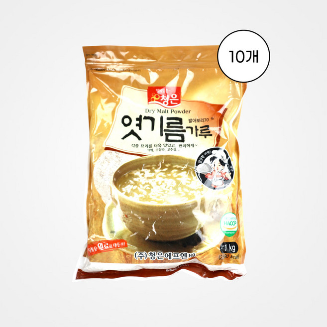 청은 엿기름, 1kg, 10개