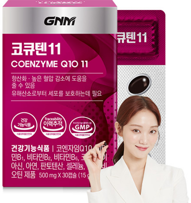 GNM자연의품격 코큐텐11 코엔자임Q10 11, 30정, 1개